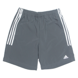 ADIDAS Mesh Lined Mens Sports Shorts Grey Relaxed M W30