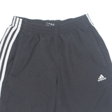 ADIDAS Mesh Lined Mens Swimming Shorts Black Relaxed S W26