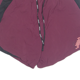 NIKE RUNNING Womens Sports Shorts Maroon Relaxed L W28