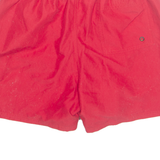 NIKE Mesh Lined Mens Swimming Shorts Red Relaxed M W28