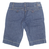 DIESEL Womens Denim Shorts Blue Relaxed S W28