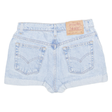 LEVI'S Turn Up 512 Womens Denim Shorts Blue Relaxed S W28