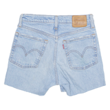 LEVI'S Cut Off Premium E Womens Denim Shorts Blue Relaxed XXS W23