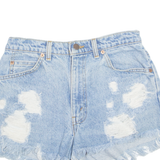 LEVI'S Cut Off 634 Womens Denim Shorts Blue Relaxed M W29
