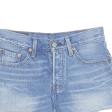 LEVI'S Cut Off Womens Denim Shorts Blue Relaxed S W27