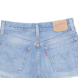 LEVI'S Cut Off Womens Denim Shorts Blue Relaxed S W27