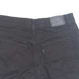 LEVI'S Turn Up Womens Denim Shorts Black Relaxed S W28