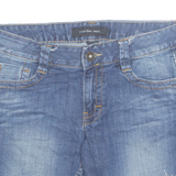 CALVIN KLEIN JEANS Cut Off Womens Denim Shorts Blue Relaxed S W30