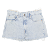 LEVI'S Cut Off 505 Womens Denim Shorts Blue Relaxed M W31
