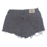 WRANGLER Cut Off Womens Denim Shorts Black Relaxed M W33