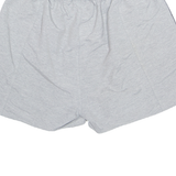 REEBOK Womens Sports Shorts Grey Relaxed UK 14 W28