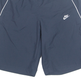 NIKE Mesh Lined Mens Swimming Shorts Blue Relaxed S W27