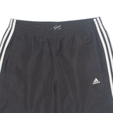 ADIDAS Mesh Lined Mens Swimming Shorts Black Relaxed L W32