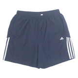 ADIDAS Mens Sports Shorts Blue Relaxed L W30