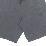 PUMA Mens Sports Shorts Grey Relaxed M W28