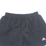 ADIDAS Womens Sports Shorts Black Relaxed XL W30