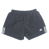 ADIDAS Womens Sports Shorts Black Relaxed XL W30