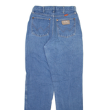 WRANGLER Womens Jeans Blue Regular Tapered Stone Wash W27 L32