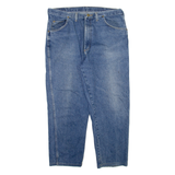 WRANGLER Mens Jeans Blue Regular Tapered Stone Wash W36 L26