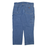 DICKIES Carpenter Mens Jeans Blue Regular Straight W38 L30