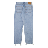 LEVI'S Womens Jeans Blue Regular Tapered Stone Wash W29 L27