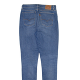 LEVI'S 721 Womens Jeans Blue Slim Skinny Stone Wash W30 L34