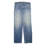 LEVI'S Mens Jeans Blue Regular Straight Stone Wash W33 L32