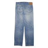 LEVI'S Mens Jeans Blue Regular Straight Stone Wash W33 L32