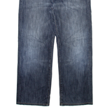 7 FOR ALL MANKIND Womens Jeans Blue Regular Straight Stone Wash W33 L27