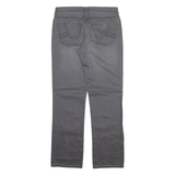 GUESS JEANS Mens Jeans Grey Regular Straight Stone Wash W33 L33