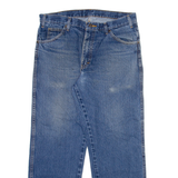 DICKIES Mens Jeans Blue Regular Straight Stone Wash W34 L29
