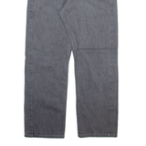 LEVI'S Mens Jeans Grey Regular Straight Stone Wash W30 L27
