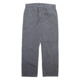 LEVI'S Mens Jeans Grey Regular Straight Stone Wash W30 L27
