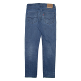 LEVI'S 522 Mens Jeans Blue Slim Straight Stone Wash W30 L28