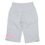 ADIDAS Womens Sports Shorts Grey Relaxed UK 8 W26