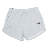 PUMA Womens Sports Shorts Grey Relaxed XL W34