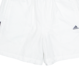 ADIDAS Mens Sports Shorts White Relaxed M W28