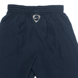 NIKE DRI FIT Mens Sports Shorts Blue Relaxed S W26