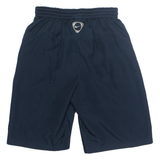 NIKE DRI FIT Mens Sports Shorts Blue Relaxed S W26
