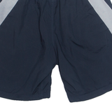 NIKE Dri Fit Mesh Lined Mens Swimming Shorts Blue Relaxed S W26