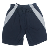 NIKE Dri Fit Mesh Lined Mens Swimming Shorts Blue Relaxed S W26