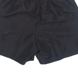 NIKE Mesh Lined Mens Swimming Shorts Black Relaxed XS W24