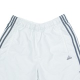 ADIDAS Lined Mens Sports Shorts Green Relaxed M W30