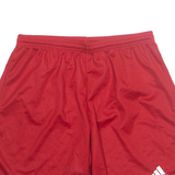 ADIDAS Mens Sports Shorts Red Relaxed M W28