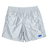 NBA Elevation Mens Sports Shorts Silver Relaxed XL W38