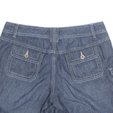 TOMMY HILFIGER Turn Up Option Womens Denim Shorts Blue M W30