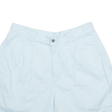 LIZ CLAIBORNE Turn Up Womens Chino Shorts Blue L W30