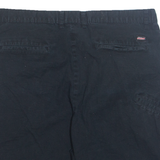 DICKIES Chino Mens Workwear Shorts Black L W36