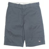 DICKIES Chino Mens Workwear Shorts Grey Relaxed L W35