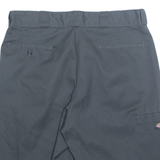 DICKIES Chino Mens Workwear Shorts Grey Relaxed L W35